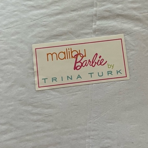 NWT Trina Turk Malibu Barbie Silk Scarf - Picture 8 of 8